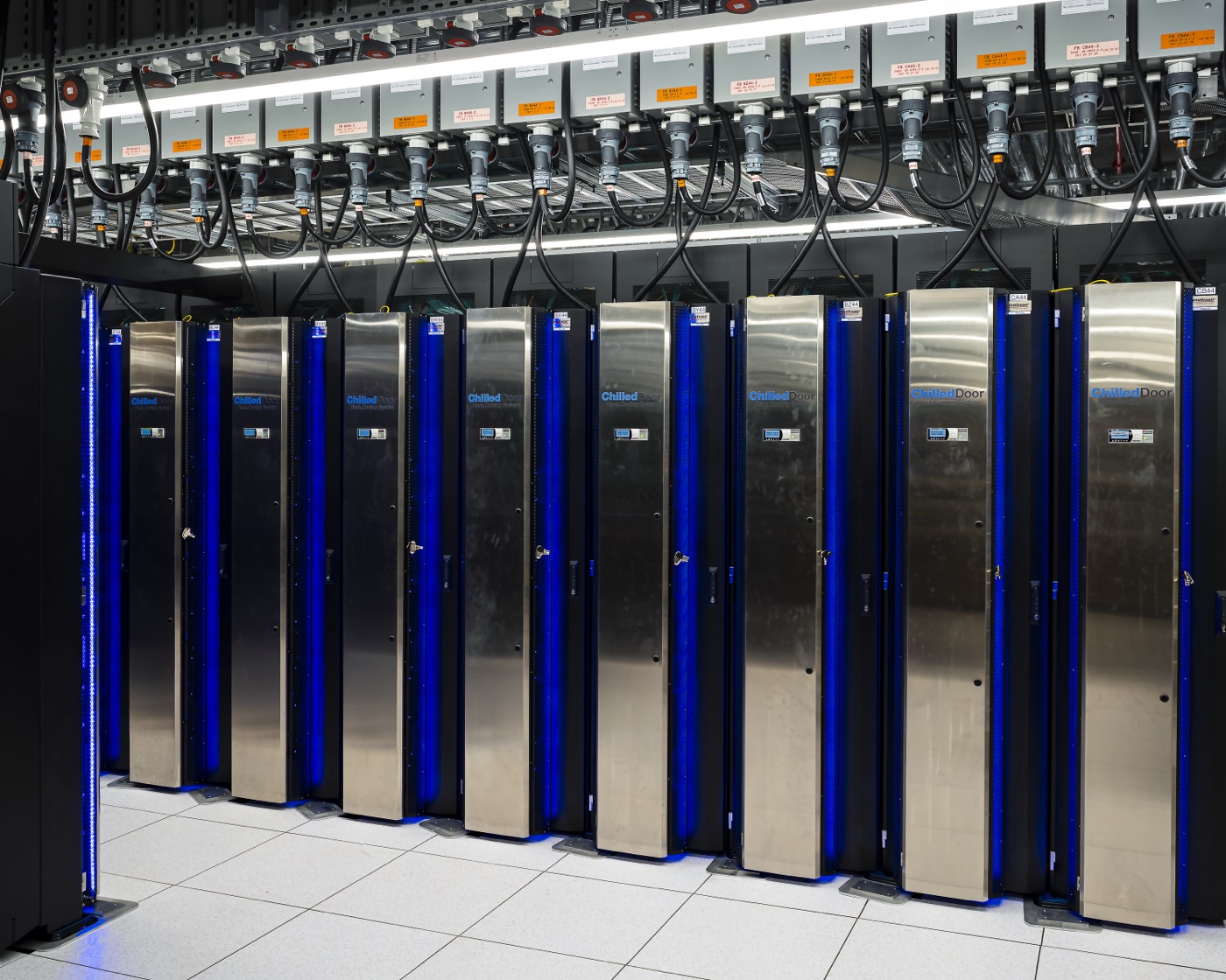 The Frontier exascale supercomputer at Oak Ridge National Laboratory.