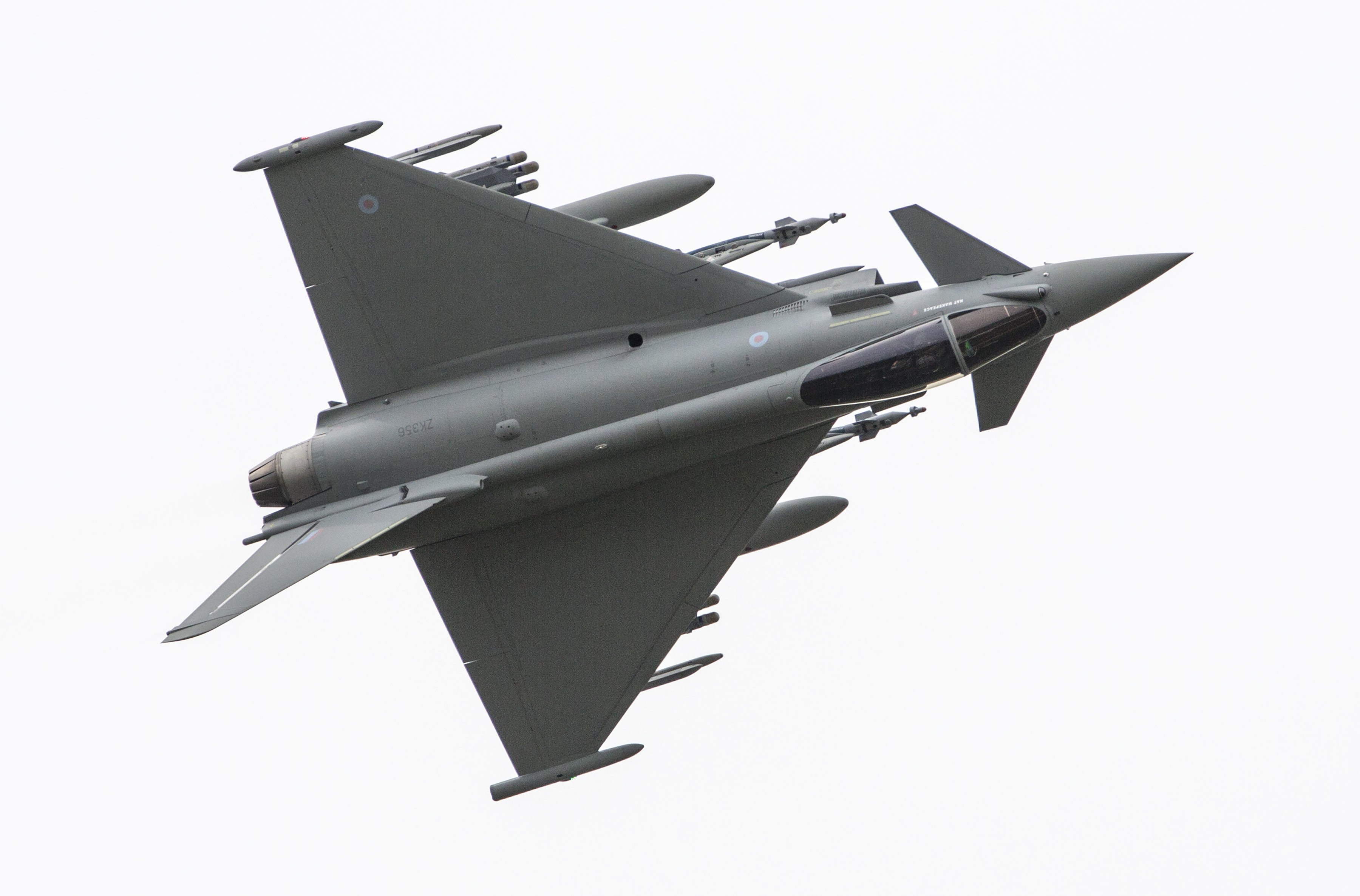 Royal Air Force Eurofighter Typhoon FGR4 in flight
