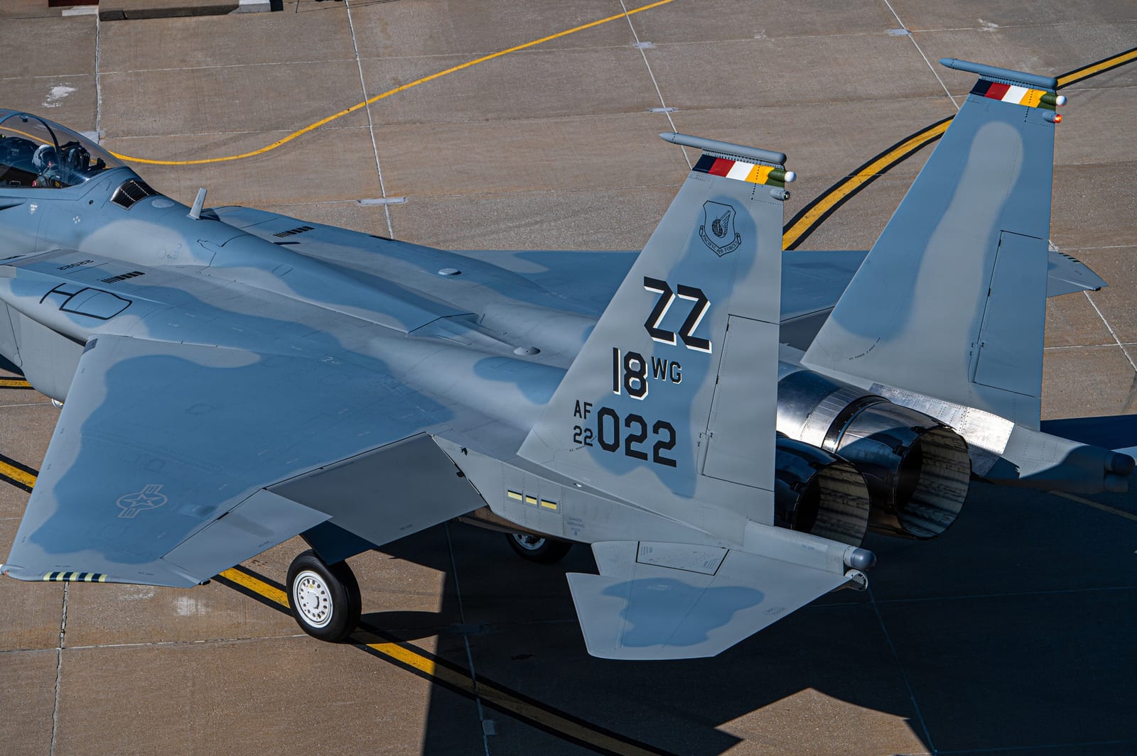 First Kadena-Bound F-15EX Eagle II Leaves Boeing's St. Louis Plant