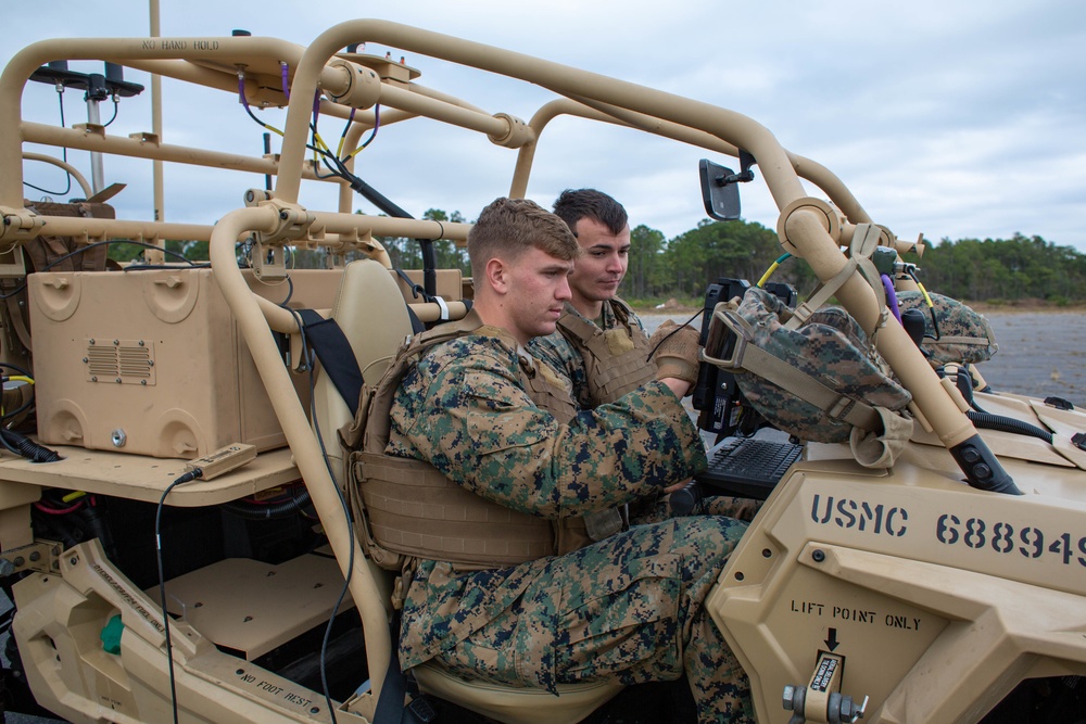 Marines Add AI-Aimed M240 Gun to Counter-Drone Truck