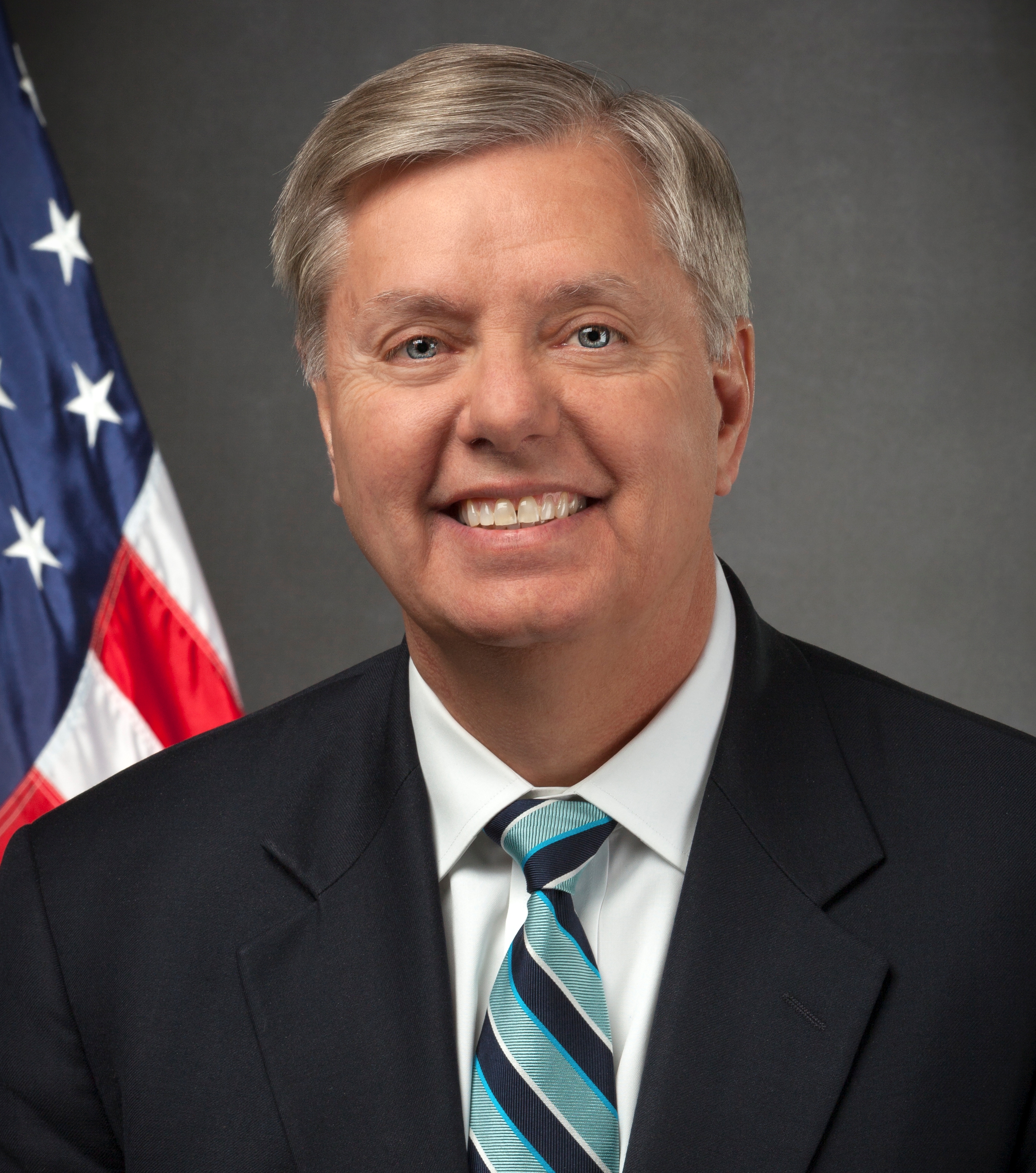 Official Senate portrait of Sen. Lindsey Graham