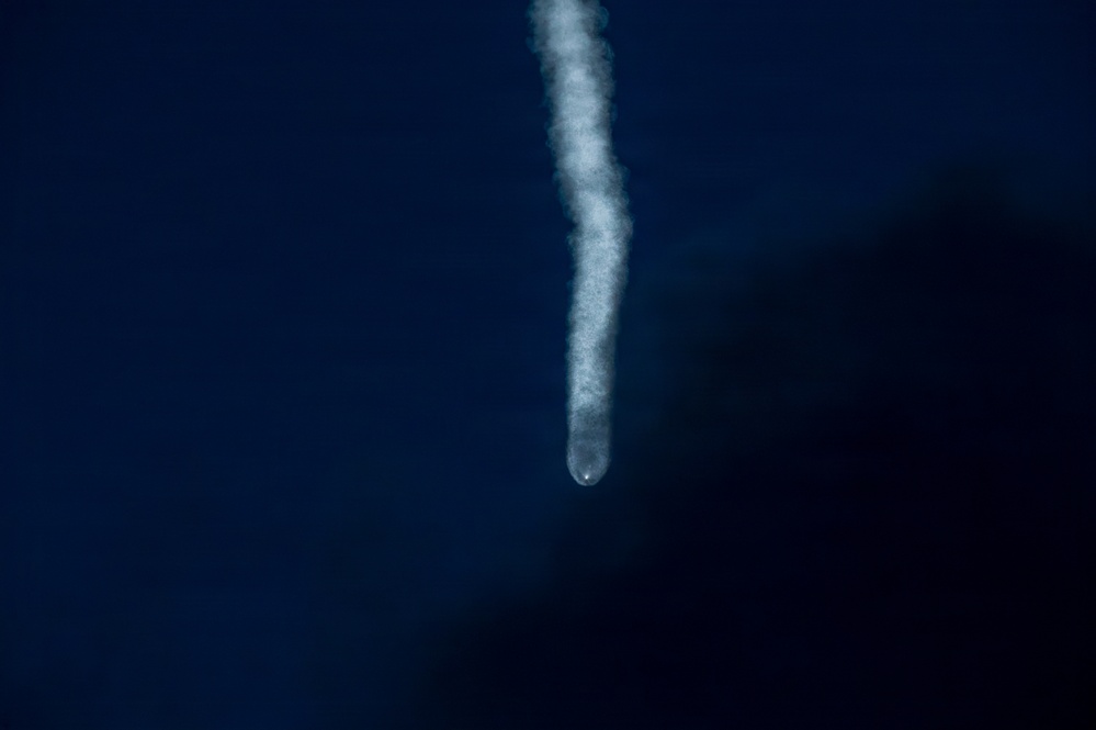 SpaceX Falcon 9 rocket launching from Cape Canaveral Space Force Station
