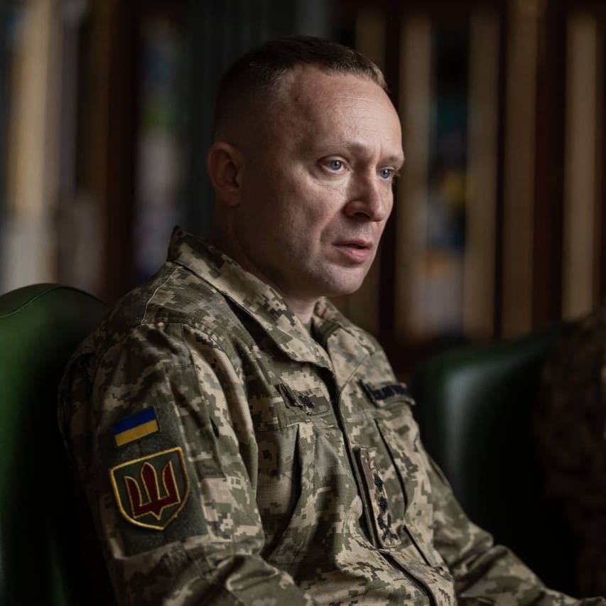 Maj. Gen. Mykhailo Drapatyi during a meeting with President Volodymyr Zelensky, July 20, 2026