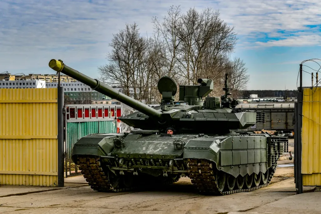 The T-90M, a Russian main battle tank.