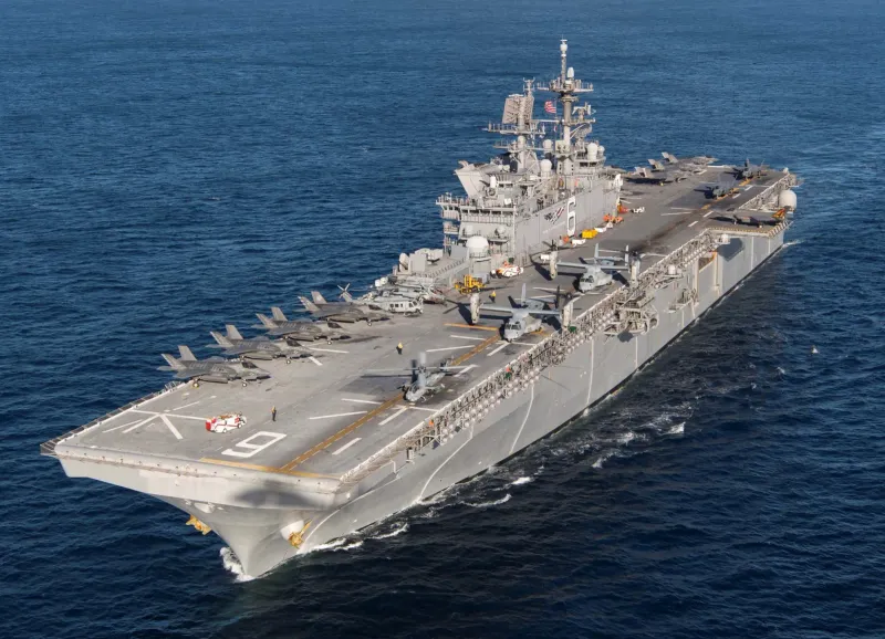 Huntington Ingalls Industries America-class Amphibious Assault Ship, view 1