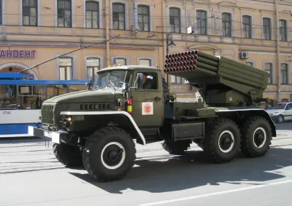 Splav BM-21 Grad
