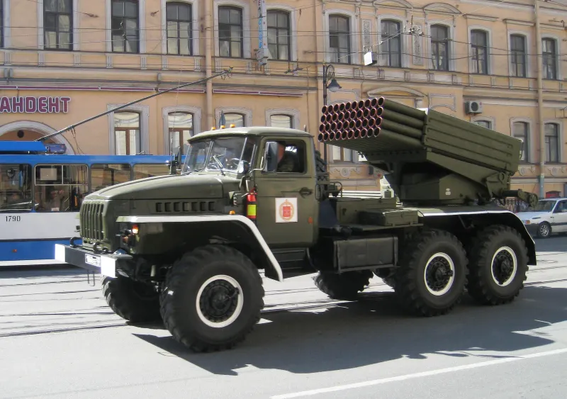 Splav BM-21 Grad, view 1