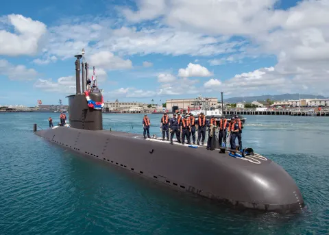 Hanwha Ocean (formerly Daewoo Shipbuilding & Marine Engineering) Chang Bogo-class submarine