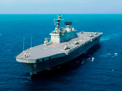 HD Hyundai Heavy Industries Dokdo-class amphibious assault ship