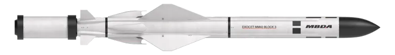 MBDA Exocet MM40 Block 3, view 1