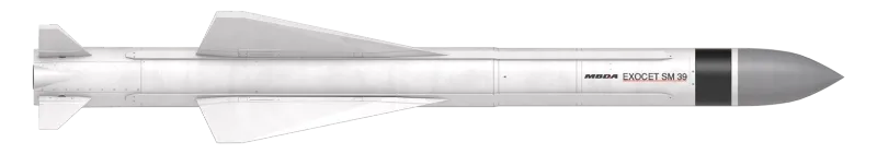 MBDA Exocet SM39, view 1