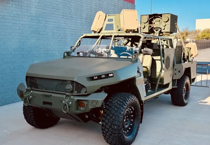 AeroVironment LOCUST Laser Weapon System, view 1