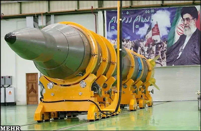 Iran Aerospace Industries Organization Sejjil, view 1