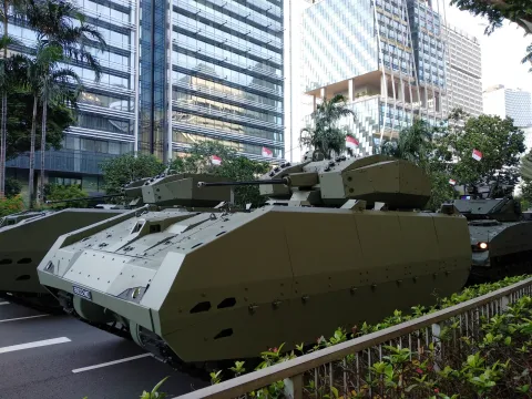 ST Engineering Land Systems Hunter AFV