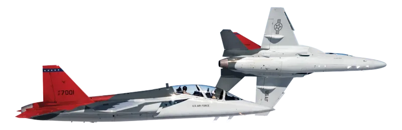 Boeing T-7A Red Hawk, view 1