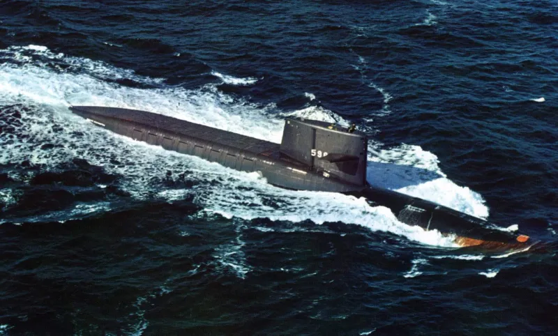 Naval Group Triomphant class, view 1