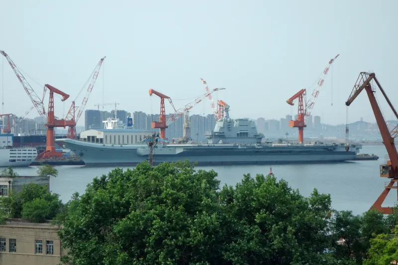China State Shipbuilding Corporation (CSSC) Type 002 Shandong, view 1