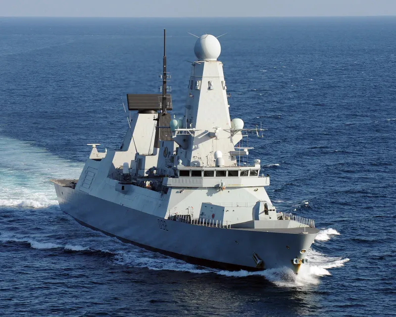 BAE Systems Type 45 Daring, view 1