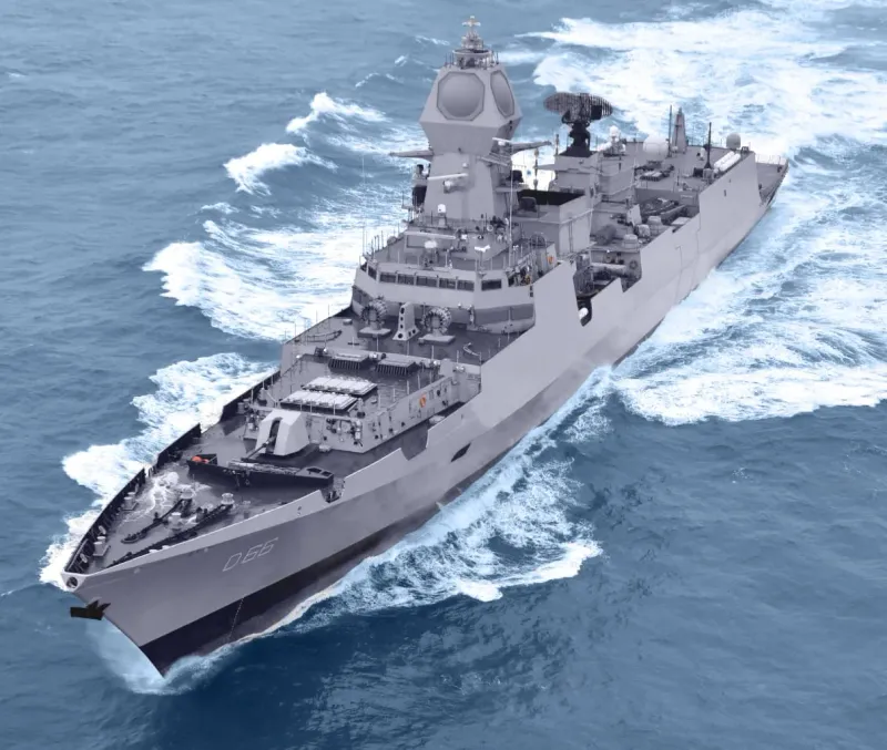 Mazagon Dock Shipbuilders Limited Visakhapatnam class, view 1